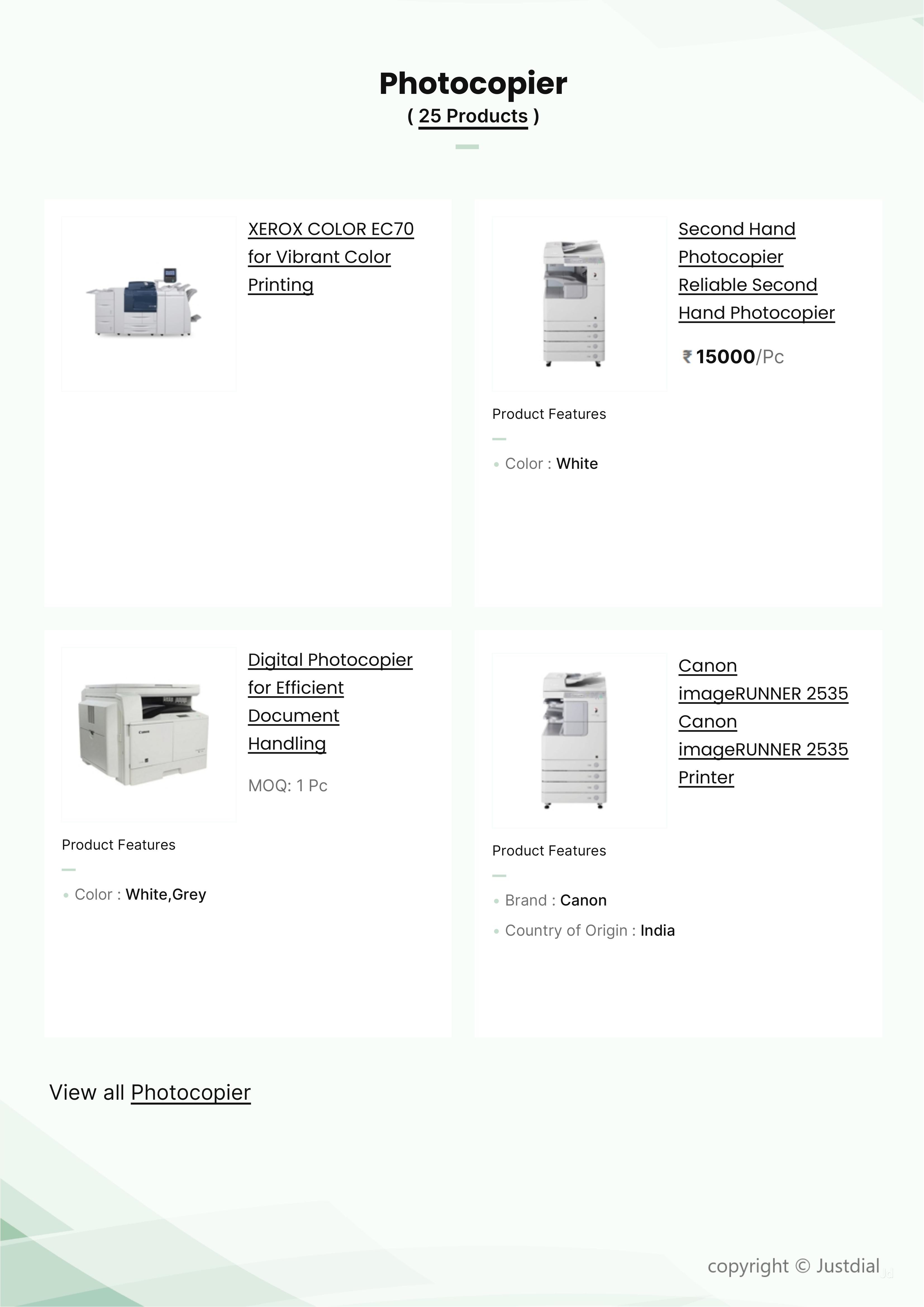 Ikon Digital Copiers Dealer from One Town, Vijayawada, India