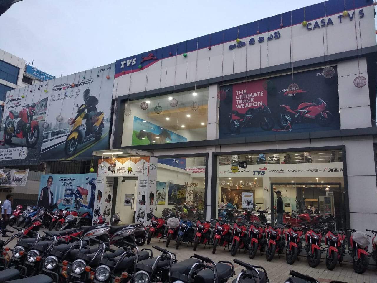 Top 30 Motorcycle Dealers TVS in Vijayawada Best TVS Bike Showroom Justdial