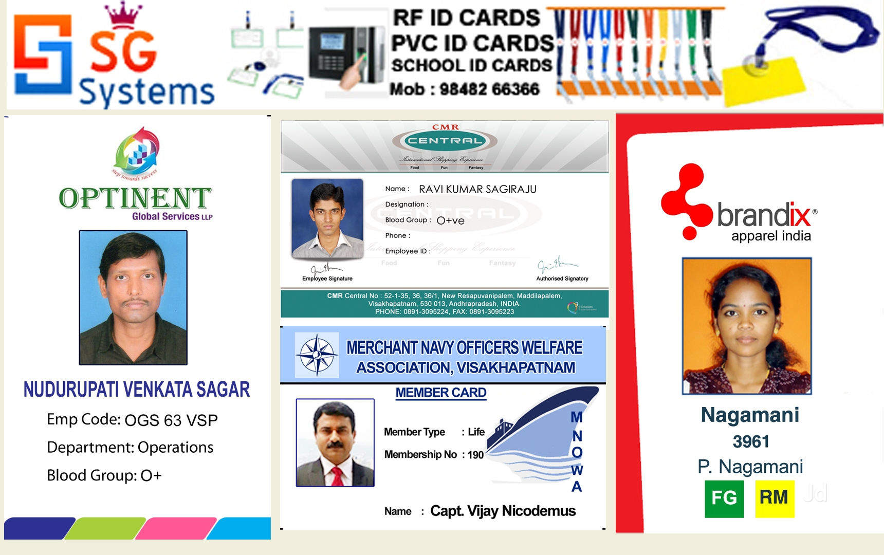 PVC Card in Bhubaneshwar Durable Identity Cards Custom Badges