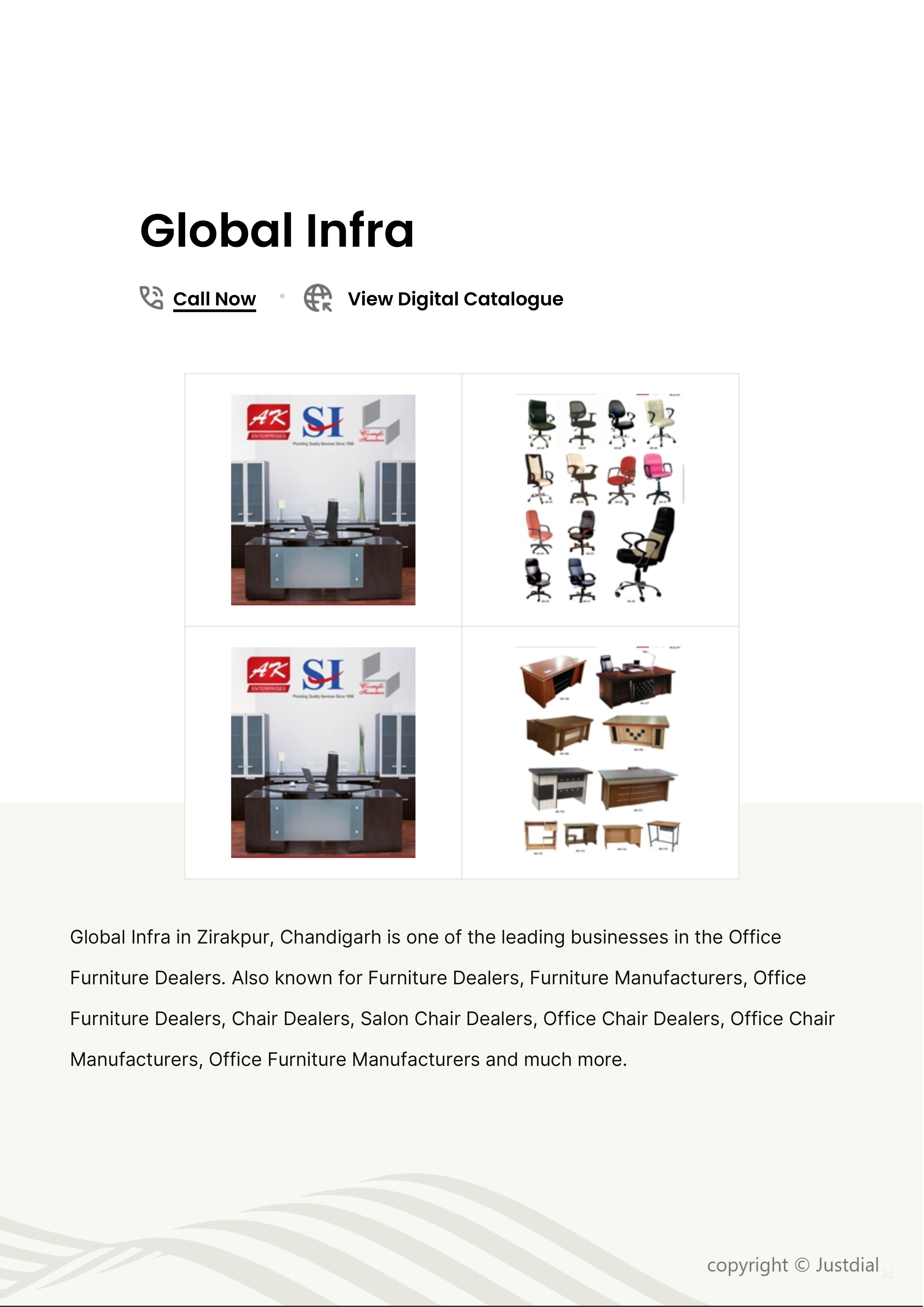 Global Infra Dealer from baltana, Chandigarh, India Company Profile