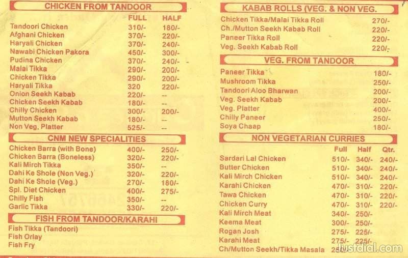 Curries and More Restaurant in West Punjabi Bagh,Delhi Order Food