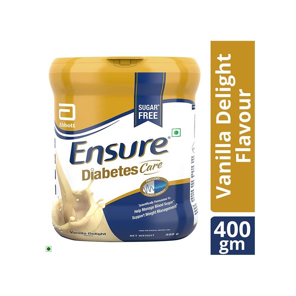 Ensure Diabetes Care Vanilla Health Drink (Jar) 400 Gm