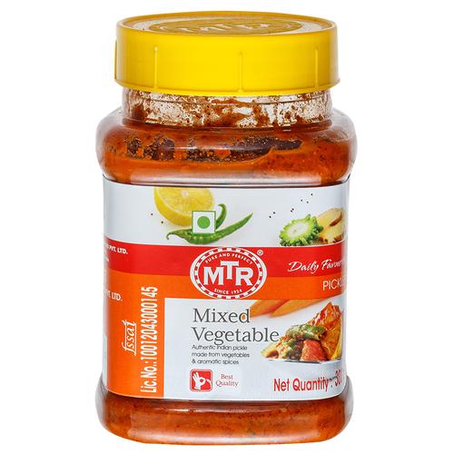Mtr Mix Vegetable Pickle Jar 300 Gm Pickles Lifestyle Technology Benin Edo