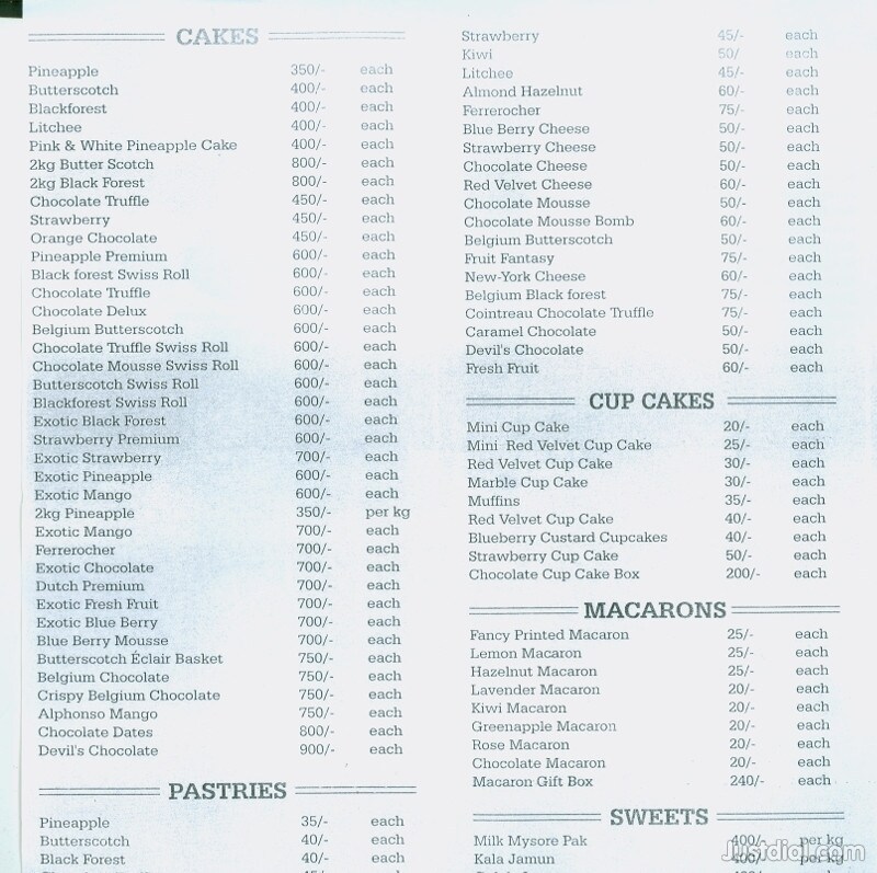 Karachi Bakery in Sarojini Devi Road,Hyderabad Best Bakeries in