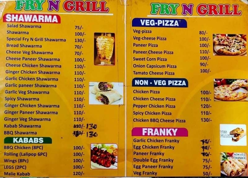 Fry N Grill in Kothapet,Hyderabad Order Food Online Best Fast Food
