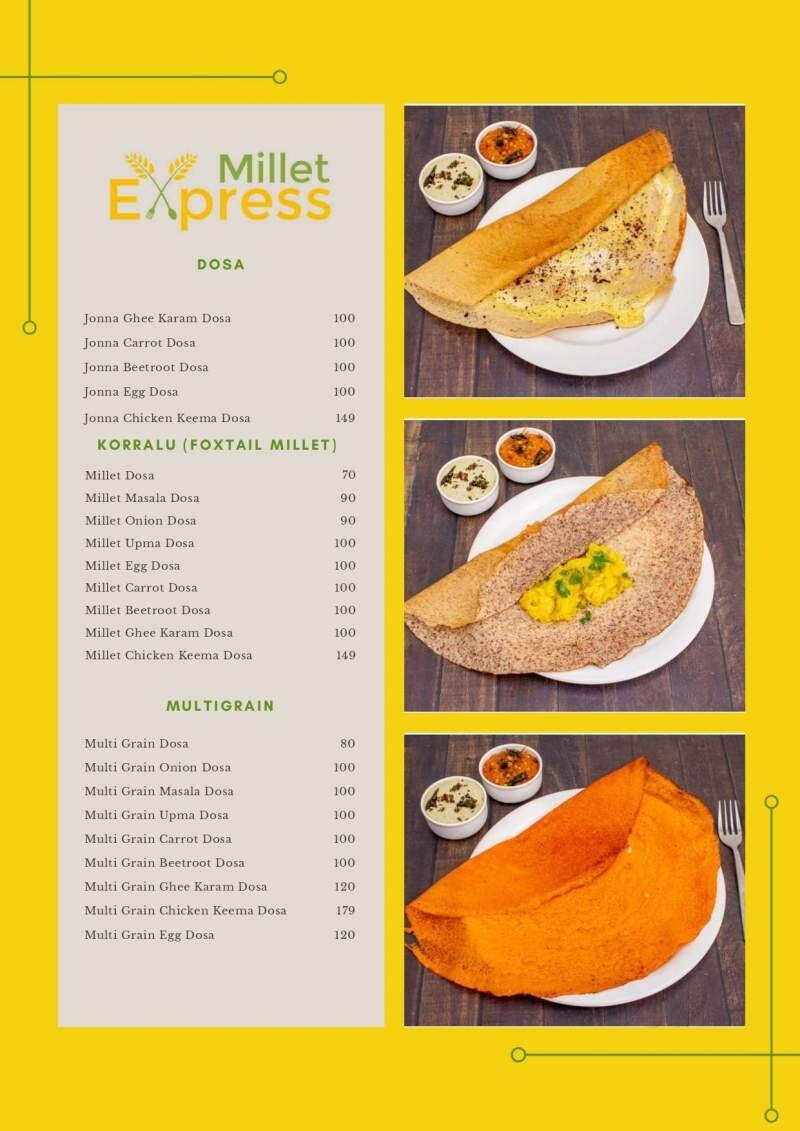 Millet Express in Tarnaka,Hyderabad Order Food Online Best