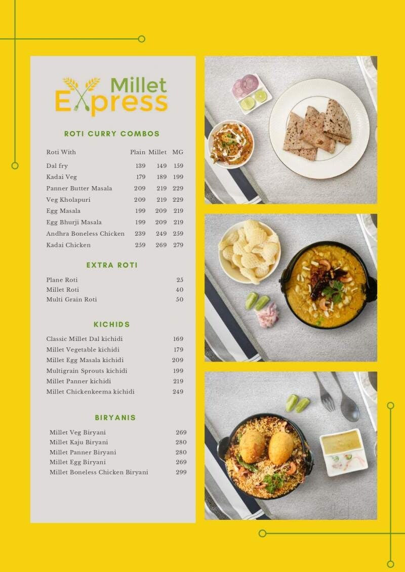 Millet Express in Tarnaka,Hyderabad Order Food Online Best