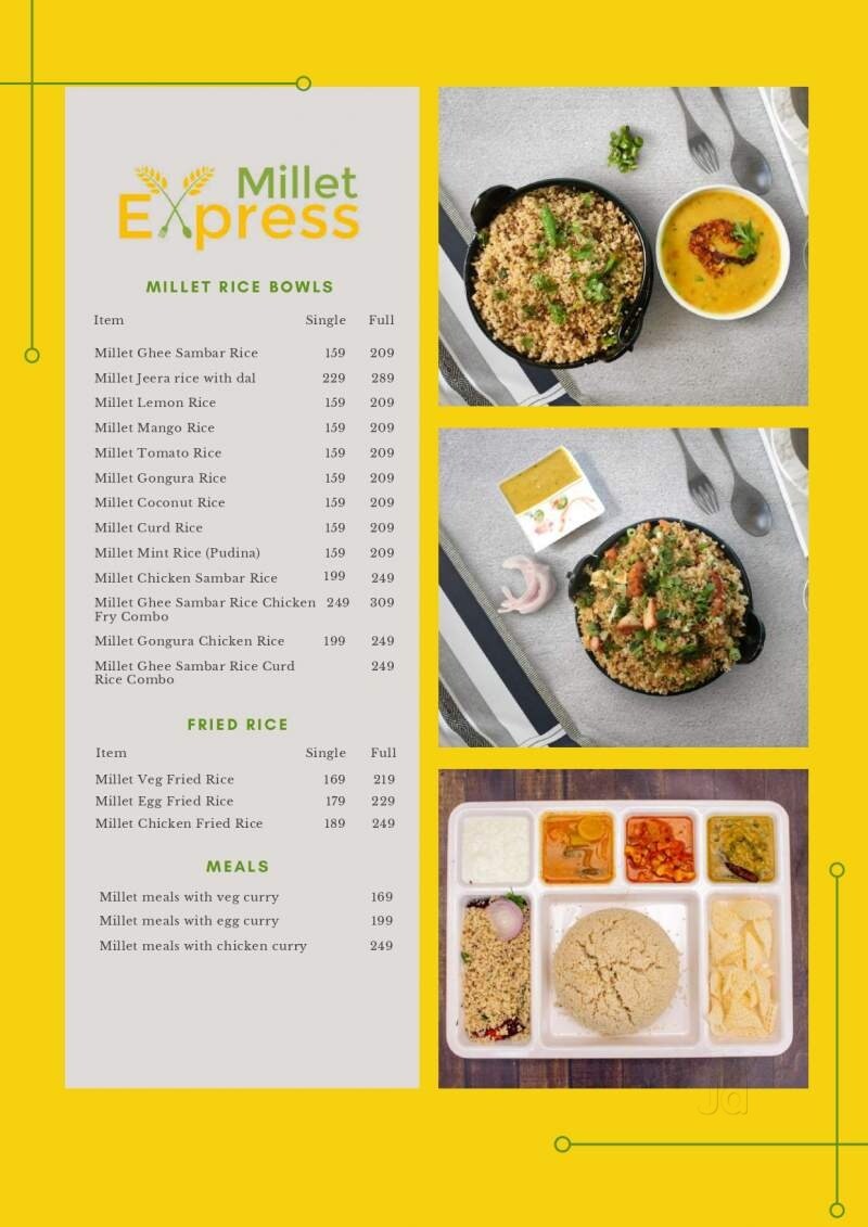 Millet Express in Tarnaka,Hyderabad Order Food Online Best