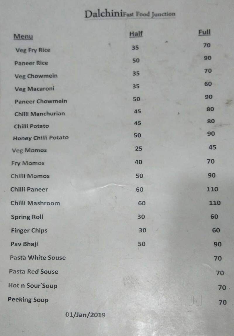 Dalchini Fast Food Junction in Rajendra Nagar,Lucknow Best