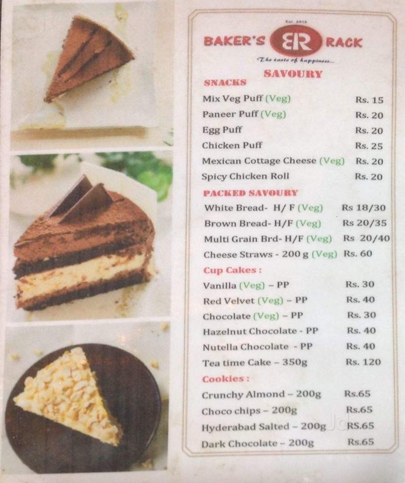 Baker's Rack in Ambernath,Mumbai Order Food Online Best Cake Shops