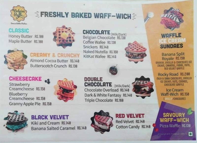 The Belgian Waffle Co in Karve Road Kothrud,Pune Order Food Online