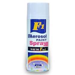 Buy F1 F1 Aerosol Spray Paint Best Quality For Car Bike White