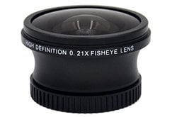 Black Wide Angle Conversion Lens 37mm for Sony HDR-XR500V Digital Nc 0.45x High Grade