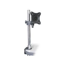 Adjustable Tilting QUAD Desk Mount Bracket for LCD LED Max 33Lbs, 10~23inch