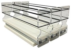 Vertical Spice 222x1x11 Dc Spice Rack W3 Drawers 15 Capacity New