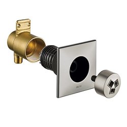 Satin Brass Jaclo SRSL79-SB Cranford Adjustable Sliding Handshower Mount with Lever Handle