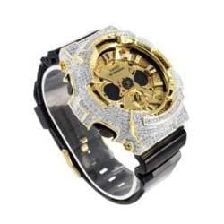 Buy Diamond Amp Co Ga200gd Analogue Digital Display Iced Out