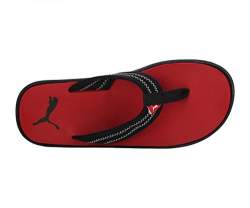 puma black thong flip flop