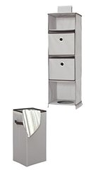 Storage Maniac Hanging Closet Organizer With Removable Laundry