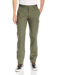 Bensol Mens Flat Front Slim Fit Wool Gabardine Pant