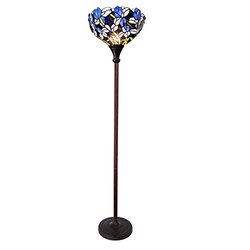 Chloe Lighting Ch18052bf15 Tf1 Natalie Tiffany Style 1 Iris