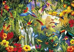 Buffalo Games Vivid Collection Wings 300 Large Piece Jigsaw Puzzle