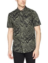 Volcom Mens Lo-fi Short Sleeve Button Up Shirt