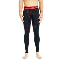 red compression pants youth