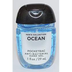 Bath Amp Body Works Pocketbac Hand Sanitizer Gel Ocean For Men