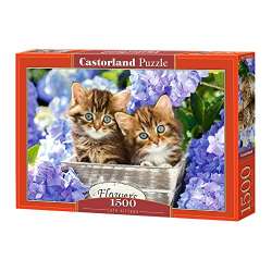 Buy Castorland Cute Kittens Jigsaw Puzzle 1500 Piece Features Price Reviews Online In India Justdial