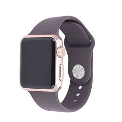 Buy Cellfather Soft Silicone Sport Strap Iwatch 42mm Wristband For Apple Watch Series 3 Series 2 Series 1 Sport Edition Nike Article Size M L Brown Features Price Reviews Online In India Justdial