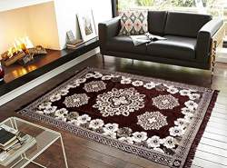 Buy Home Best Abstract Chenille Big Size 180cm X270 Cm Carpet