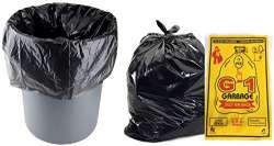 Buy G1 Garbage Bags And Covers Large Size Black Color 25 X 30 Inch