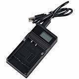 LCD Micro USB Battery Charger for Canon LEGRIA HF R56 R57 R66 R67 R68 R76 R78 HD Camcorder