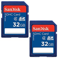 Canon FS30 Camcorder Memory Card 2 x 16GB Secure Digital High Capacity 2 Pack SDHC Memory Cards