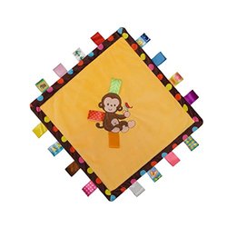 Toymytoy Tag Comfort Blanket Baby Security Blankets Plush Monkey