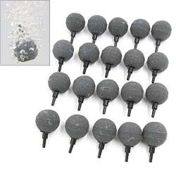 Slb Works 20 Pieces 40mm Dia Aquarium Filters Decorations Air