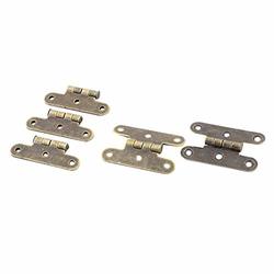 Richelieu Hardware Traditional BP9543206900 9543 Decorative False Hinge for Barn Door Forged Iron Matte Black Finish