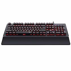 DADUIZHANG Profession Game Mechanical Gaming Keyboard 12 Color RGB Led Backlit Waterproof Keypad for Pc Computer Desktop Black