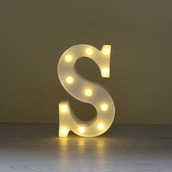 Elegantstunning Led Letter Character Lights A To Z Alphabet Letter Character Lights A To Z Alphabet