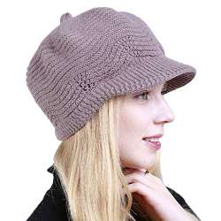 Buy Voberry Cap Women Winter Design Line Solid Ear Protector