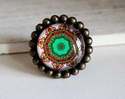 Hi5 Colorful Drawer Knobs Antique Bronze Crystal Dresser Drawer