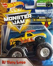 Buy Hot Wheels Hot Wheels Monster Jam El Toro Loco Yellow 4 8