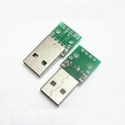 10pcs USB to DIP Adapter Converter 4pin for 2.54mm PCB Board DIY Power Supply