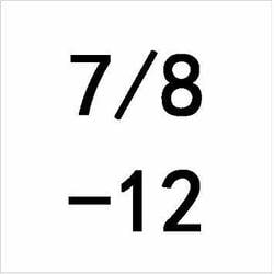 7//8/" 24 HSS Right hand Tap 7//8-24 TPI