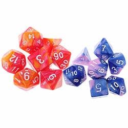 14Pcs Polyhedral Dice Board Game Toy Gift for Dungeons /& Dragons