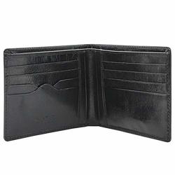 Money Clip Wallet Ostrich Leather 3 CC Slots Red//Creme ID Holder