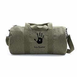 Stargate Earth Symbol Heavyweight Canvas Messenger Shoulder Bag