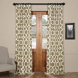 Half Price Drapes Prtw D43b 96 Lyons Printed Cotton Twill