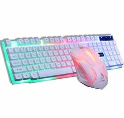 Illuminated Gaming Keyboard Wired Laptop USB Mechanical Feel Keyboard Professional Gaming Keyboard